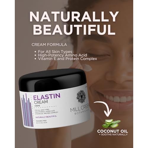 Mill Creek Botanicals Elastin Cream - 4 oz