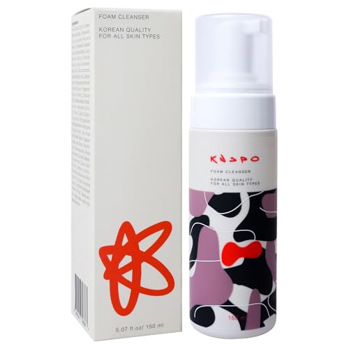 Foam Cleanser - For all skin types - Easy-to-use pump - Made in Korea - 150 ml