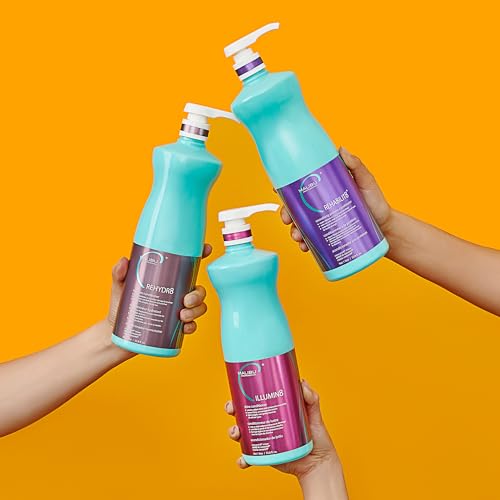Malibu C REHYDR8 Moisture Conditioner - Hydration Boosting Concentrate for Dry, Brittle Hair - Strand Reviving, Hydrating Conditioner for All Hair Types