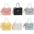 6 Pack Mini Makeup Bag Keychains Small Backpack Keyrings Cute Coin Purse PU Leather Lipstick Bag Card Holder Data Cable Organizer Fashion Bag Pendant Charms Accessories for Women Girls
