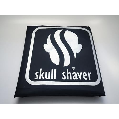 Skull Shaver Barber Hair Cutting Cape