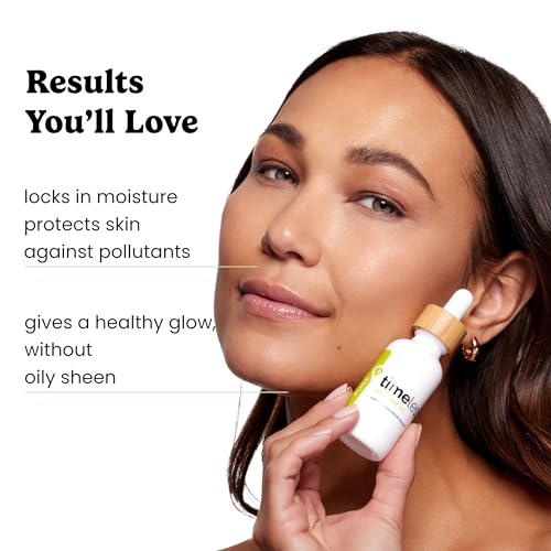 Timeless Skin Care Squalane Oil 100% Pure - Plant-Based Face Oil - Fragrance-Free - For Dry Skin - Moisturizing - 8 oz