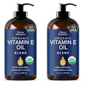 Nexon Botanics Organic Vitamin E Oil Blend 8 fl oz - Made from Pure, Natural Oils for Skin, Scars & Face - Aceite de Vitamina E (Pack of 2)
