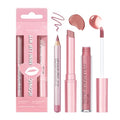 3PCS Matte Liquid Lipstick Long Lasting Tinted Lip Balm & Lip Liner Set, Hydrating Lip Stain Non-Sticky, Lip Gloss for Women, Waterproof Lipstick Makeup