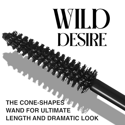 Black Volumizing & Lengthening Mascara Wild Desire ? Cone-Shaped Brush for Smooth Application & Hypno Length ? Long-Lasting Formula, Clump & Flake Free ? 0.34 fl.oz. - Made in Italy