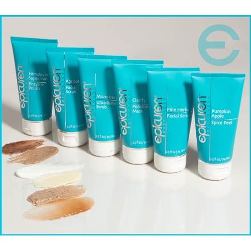 Epicuren Discovery Apricot Facial Scrub, 2.5 Fl Oz Beige with dark brown flecks