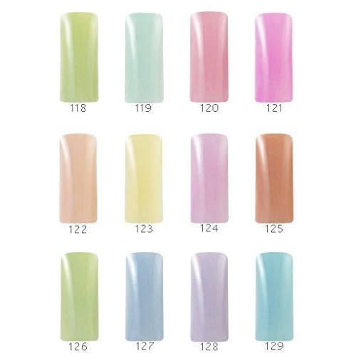 TONES Acrylic Nail Powder Collection - Advanced Formula for Flawless, Brilliant Art with Enhanced Pigmentation & Strong Grip | Set of 12 Colors (Pastel)