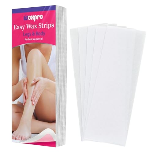 Non Woven Wax Strips (100 Counts) for Women and Men -
