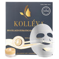 Koll?va Bio-Collagen Hydrogel Face Masks - Instant 2-Hour Radiant Glow & Deep Hydration, Clinical-Grade Anti-Aging - 4 Pack with Activating Serum, USA Innovation