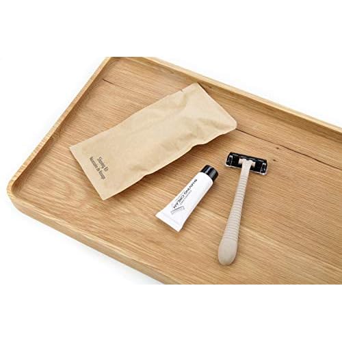 Individually Wrapped Hotel Toiletries Amenities Smooth Shave Disposable Razor With Cream (Case of 100)