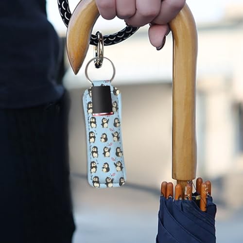 Chapstick Keychain Holder for Women, Lip Balm Holder Chapstick Keychain Holder for Lipstick Chapstick