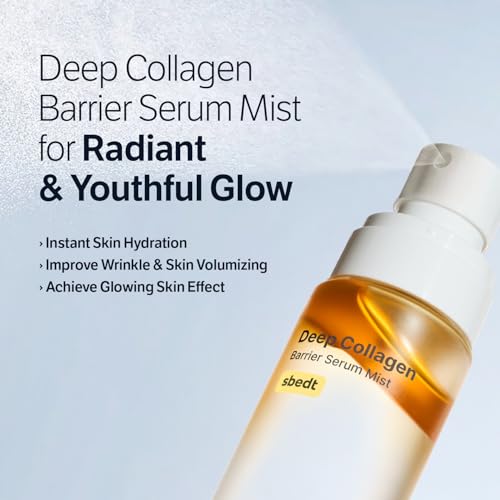 SUNGBOON EDITOR Collagen Moisturizing Duo: Deep Collagen Barrier Serum Mist & Power Boosting Cream In Serum, Skincare Gift Sets for Mom