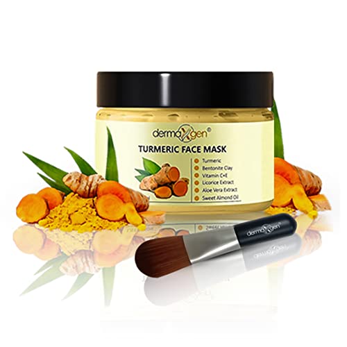Organic Vitamin C Clay Mask Stick - Detox Clay Face Mask Stick for Acne Scars & Pore Cleansing - Cleanses Pores and Removes Blackheads - Helps to Improve Skin Texture and Even Tone - 5 FL OZ