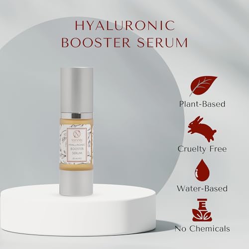 Hyaluronic Booster Serum ? Hydrating Face Serum with Hyaluronic Acid & Vitamin C ? Supports Smooth, Youthful-Looking Skin ? All Skin Types