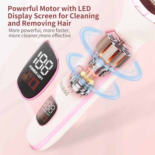 Electric Bikini Trimmer for Women - 5 in 1 Upgraded Body Face Shaver Nose Pubic Hair Trimmer Razors for Women Men Rechargeable Hair Removal Kit for Face Chin Eyebrow Arms Armpit Legs Groomer