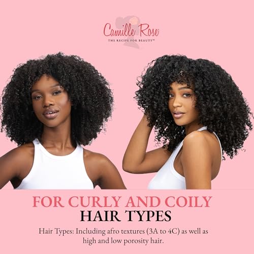 Camille Rose Braiding Gel, Mint Condition ? Sea Moss & Aloe Vera Braid Gel for Dry, Itchy Scalp, Flake & Frizz Control, 12 Oz