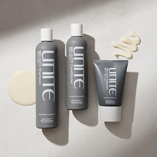 UNITE Hair - RE:UNITE Conditioner - Reparative Conditioner with Argan Oil and Shea Butter - Ideal for Dry, Chemically-Treated Hair, 8 Fl Oz