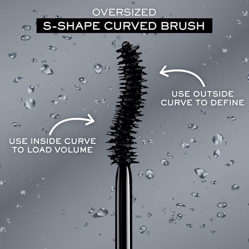 Lanc?me Hypn?se Drama Extreme Volumizing Waterproof Mascara - Up to 17x More Volume - Up to 48 HR Wear- Lengthening & Volumizing - Dramatic Lash Look - Ultra Black - Suitable for Sensitive Eyes