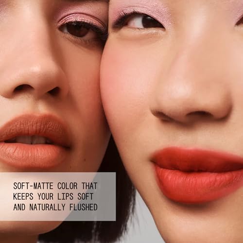 about-face Blur Matte Lip Plump ? Soft-Matte Liquid Lipstick with Plumping Effect ? Hydrating, Vegan, Cruelty-Free, Clean Beauty ? 0.2 oz (Kismet - Cool Pink)