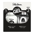 Sally Hansen Miracle Gel¢â, Get Mod and Shiny Top Coat Duo, Long Lasting, Gel-Like Formula, No UV Lamp Needed, Nail Polish Duo
