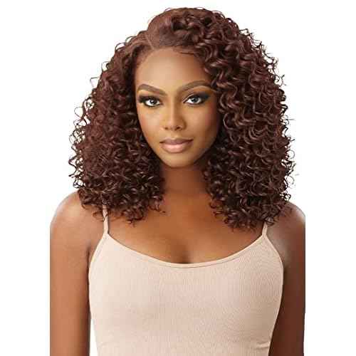 Outre Perfect Hairline 13x4 HD Lace Front Wig DOMINICA 16" (3drff cajun spice)