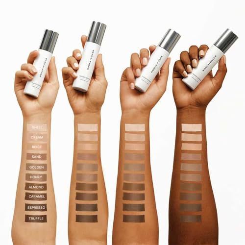 Rodan and Fields Radiant Defense Perfecting Liquid SPF 30 - Cream | 50 mL | 4-in-1 Makeup & Skin Care Beauty Solution | Sunscreen | Face Moisturizer | Light Skincare Foundation | Sunscreen for Face