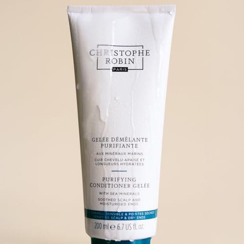 Christophe Robin Purifying Lightweight Conditioner Gel?e With Sea Minerals for Soft Lengths and Oily Scalp 6.7 fl. oz