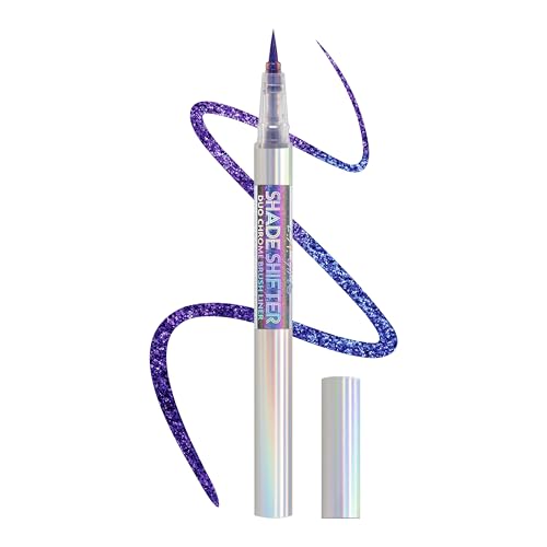 L.A. Girl Cosmetics Shade Shifter Duo Chrome Brush Liner, Ultra-Precise Tip, Bold Shimmer, Long-Lasting, Smudge-Resistant, Nova GES251
