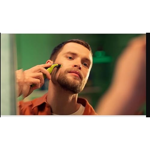 PHILIPS Shaver OneBlade 360 Face, Hybrid Electric Beard Trimmer and Shaver with 5-in-1 Face Stubble CombQP2730 20 (QP2730/20)