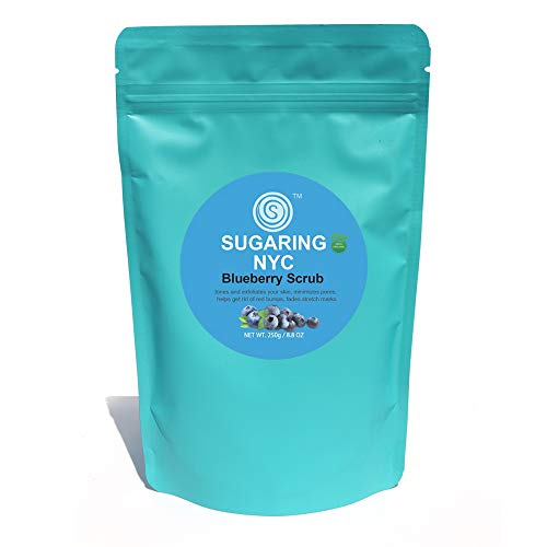 Sugaring Paste + Blueberry Scrub by Sugaring NYC