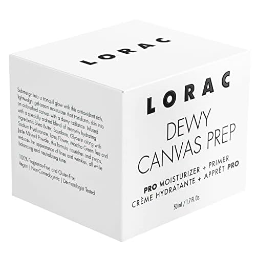 LORAC Dewy Canvas Prep PRO Moisturizer + Primer | Fragrance-Free Hydration