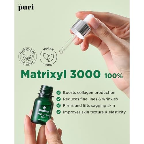 Matrixyl 3000 Peptide Serum [2-Pack Value] (10ml x 2) ? Sederma France Firming Ampoule, DIY Mix-In Booster, Pure Peptide Complex Anti-Aging, Collagen Boosting Wrinkle Treatment