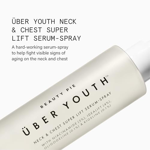 Beauty Pie ?ber Youth Neck & Chest Super Lift Serum-Spray ? Anti-Aging, Firming & Hydrating Treatment for Smooth, Youthful Skin