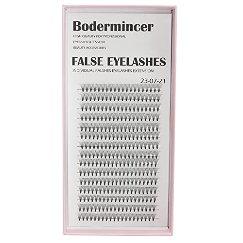 Bodermincer Lashes 10D D Curl 300pcs Large Pack Premade Russian Volume Fans Mink Eyelashes Lash Pre made Eyelash Extensions Supplies (10mm)