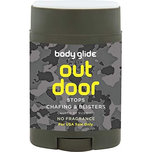 Body Glide Original Anti Chafing Stick Balm 1.5oz-2pack + Body Glide Outdoor Anti Chafe Balm 1.5oz
