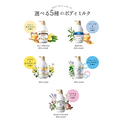 Moist Diane Botanical Moisturizing Body Milk Fruity Pure Savon Aromafor Unisex, 16.9 Ounce