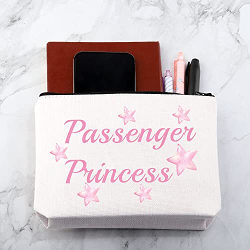 MNIGIU Funny Girlfriend Cosmetic Bag Passenger Princess Makeup Bag Passenger Princess Gift