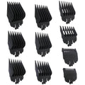 10 Pack Clipper Guards Set Replacement Fits for Limural K11S/ Novah HCL-001/ Surker K7S/K9C/K9S - 1/16" to 1", Black by YTXXDEUS