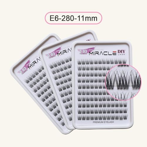 KIARA SKY LASH Cashmere Volume Lash Extensions | Premium Cashmere Lash Extensions | Soft Semi-matte natural finish | For Professional Eyelash Extensions Use Only | Black (CC-0.03-9mm)