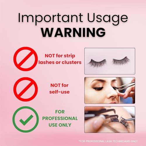 KOKOYA Beauty Lash Glue ? Professional Eyelash Extension Glue, Fast-Dry 0.5?1s Salon Pro Lash Glue, Strong Hold up to 8 Weeks, Black Lash Adhesive for Individual Lashes (2, 5 mL)