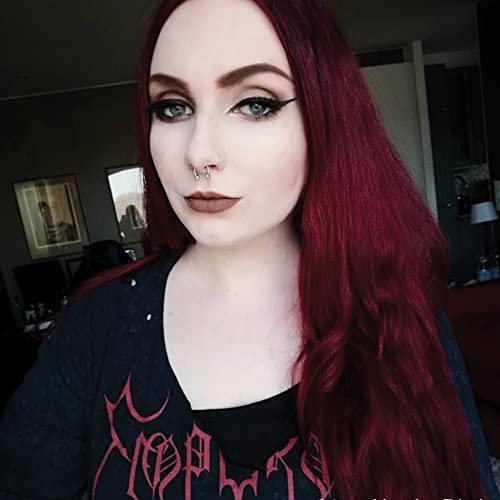 MANIC PANIC Classic Infra Red Semi Permanent Hair Color - Deep Mahogany Red Hair Dye for Women & Men That Lasts 4-6 Weeks - Vegan, Ammonia & Cruelty-Free - Create & Mix Custom Shades (4oz)