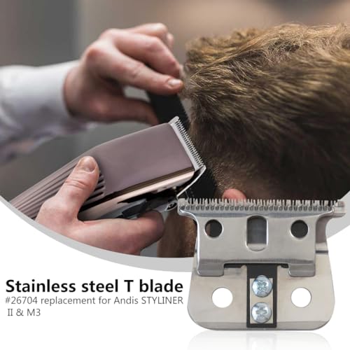 Professional #04521 Replacement Clipper Cutter Blade Trimmer T- Blade for Andis T*Outliner, GTX, GO, GTO and SLS Trimmers