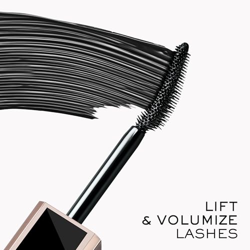 Lanc?me Lash Id?le Lash-Lifting & Volumizing Waterproof Mascara - Black Mascara for Instant Volume, Length & Lift - Smudge Proof & Up To 24H Wear - Black - Waterproof Mascara