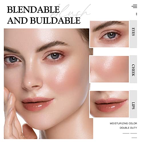 bayfree Cream Blush for Cheeks, Face Makeup, Radiant Finish, Hydrating, Blendable Color & Silk Smoothing Primer Balm for Smooth & Flawless Skin, Long Lasting, Soft Texture, Matte Finish