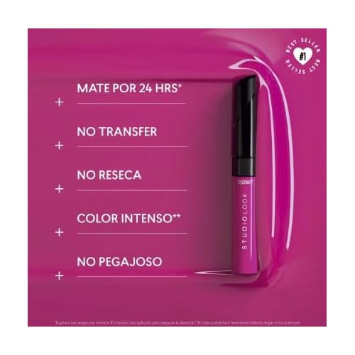 Cyzone Studio Look Matte liquid lipstick with intense color Raspberry 6 ml / 0.20 fl.oz.