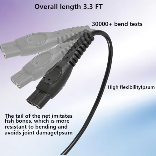 5V Charger Compatible with Philips Norelco MG3919 MG3939 MG5900 MG5910 MG7900 MG7910 BG5495 BG7480 MG9525 Replacement Cord for Phillips Series 3000 5000 7000 9000 Multigroom Trimmer Charging Cable