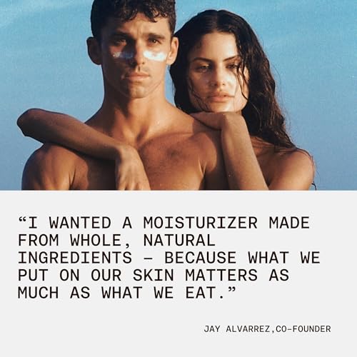 Jay Alvarrez Beef Tallow Moisturizer ? Cosmetic Grade Refined Grass-Fed & Finished Face Balm with Raw Honey, Jojoba Oil & Besswax ? Unscented for Sensitive & Dry Skin ? 2.5 oz