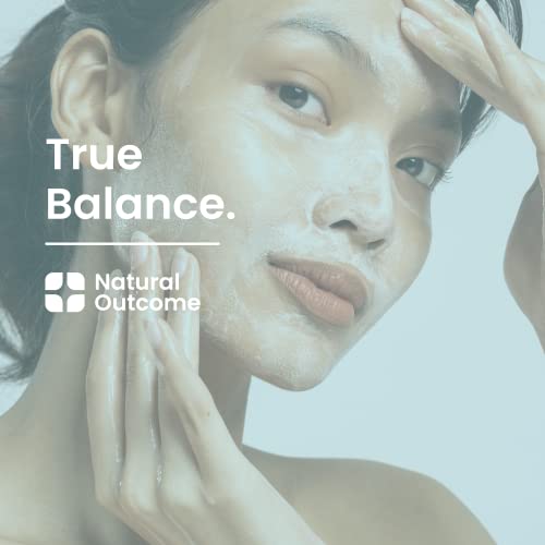 natural outcome Combination Skin True Balance Facial Cleanser Green Tea & Acai Berry | Face Wash and Cleansing Gel for Men & Women | Cruelty Free | 8 oz