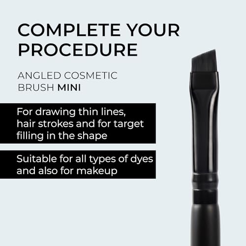 Angled Cosmetic Brush Mini BRONSUN, 1 pc.