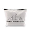 XYANFA TV Show Inspired Makeup Bag Party's Here Reality J Shore TV Show Fans Gift Zipper Pouch